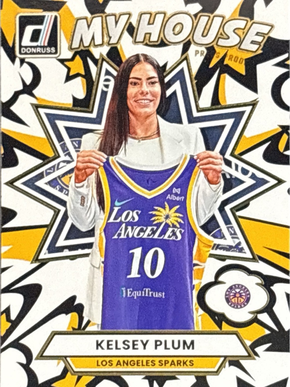 Panini Los Angeles Sparks Kelsey Plum Basketball Card - My House